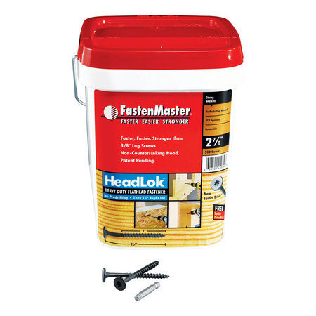 Fastenmaster Deck Screw, #10 x 2-7/8 in, 500 PK FMHLGM278-500
